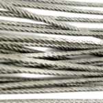 Reinforcement with metal braided wires